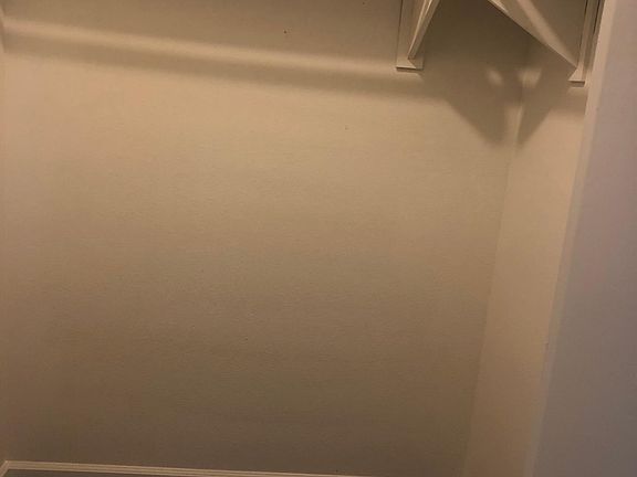 Spacious walk in closets