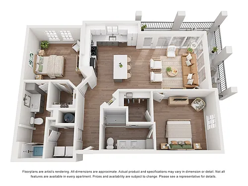 Floor plan The Perkins