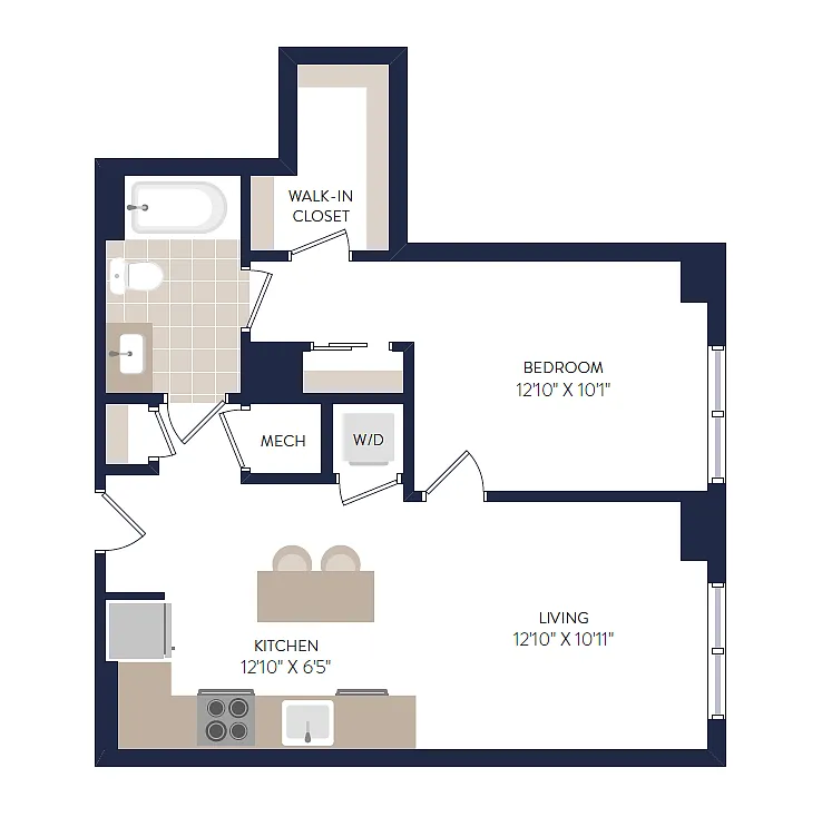 Floor plan A29A-834
