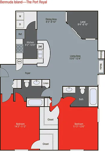 Floor plan B3