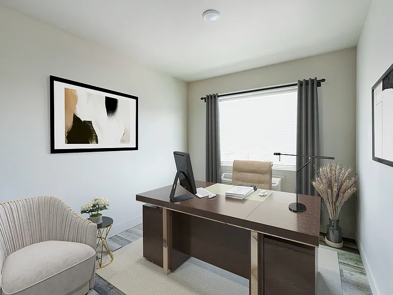 2-bedroom floor plan - office