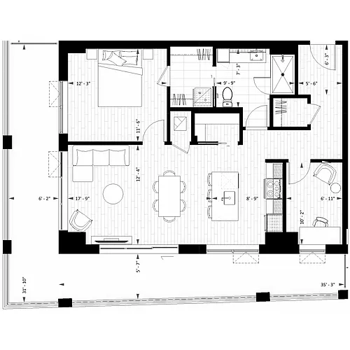 Floor plan 1206