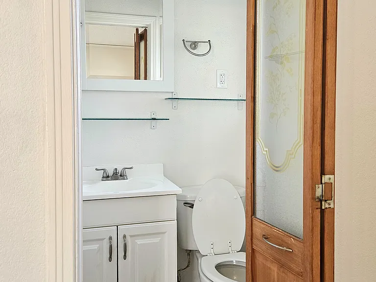 Private bathroom in master bedroom