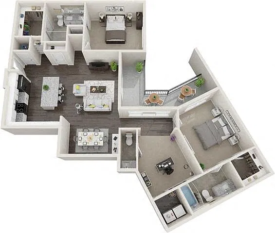 Floor plan B6