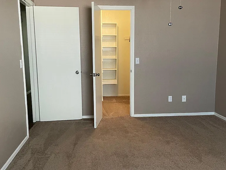 Master walk in closet