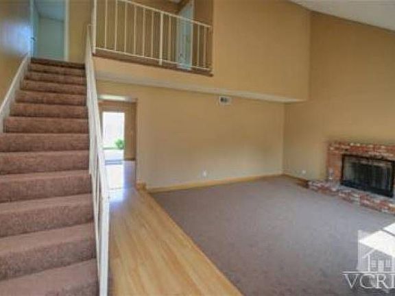 Fireplace in living room