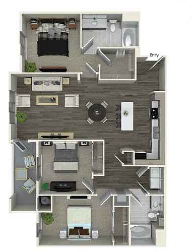 Floor plan C1