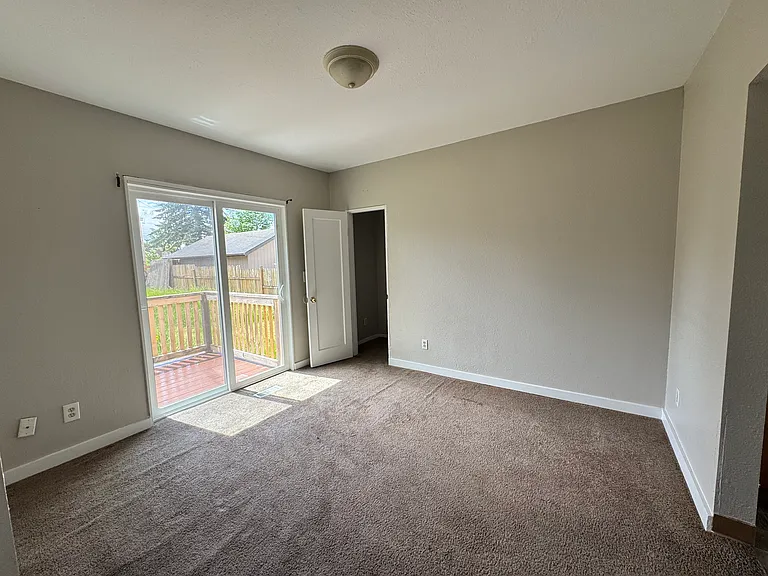 Dining Room area or extra space, Sliding door exits to the back yard