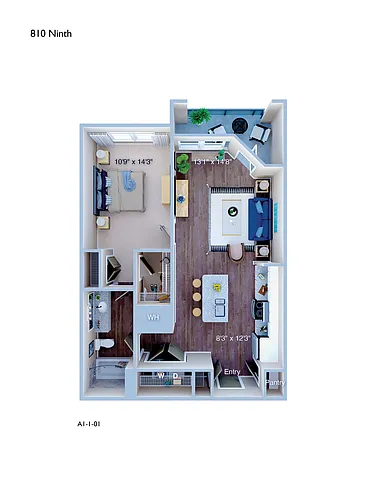 Floor plan A11