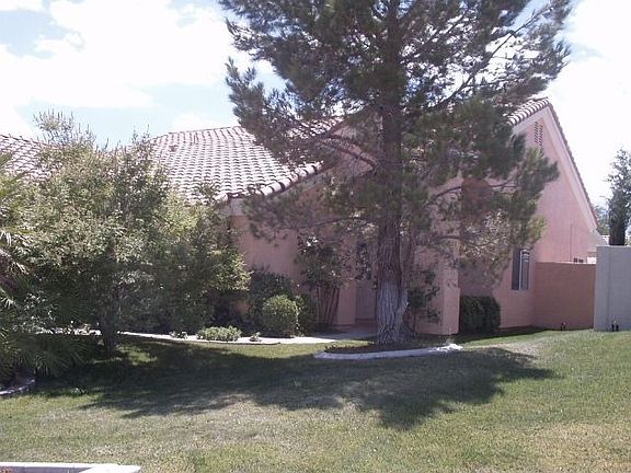 shade trees and grass
