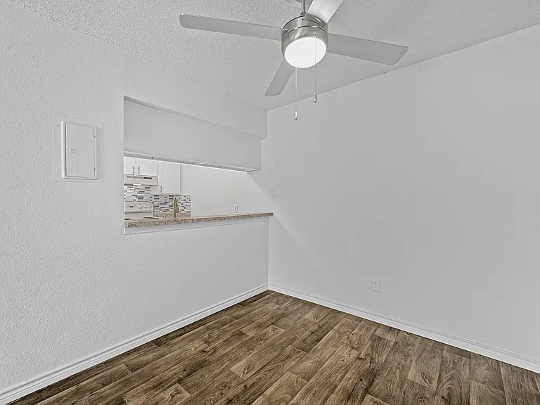 Spacious open floor plan