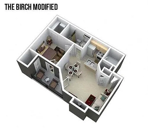 Floor plan Birch Modified