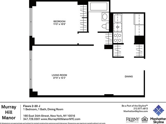 2nd image of 166 E 34th St #1010