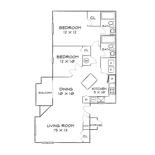 Floor plan Design 2A10