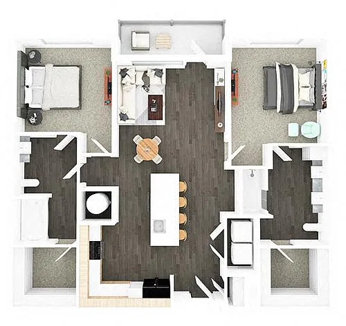 Floor plan B2A