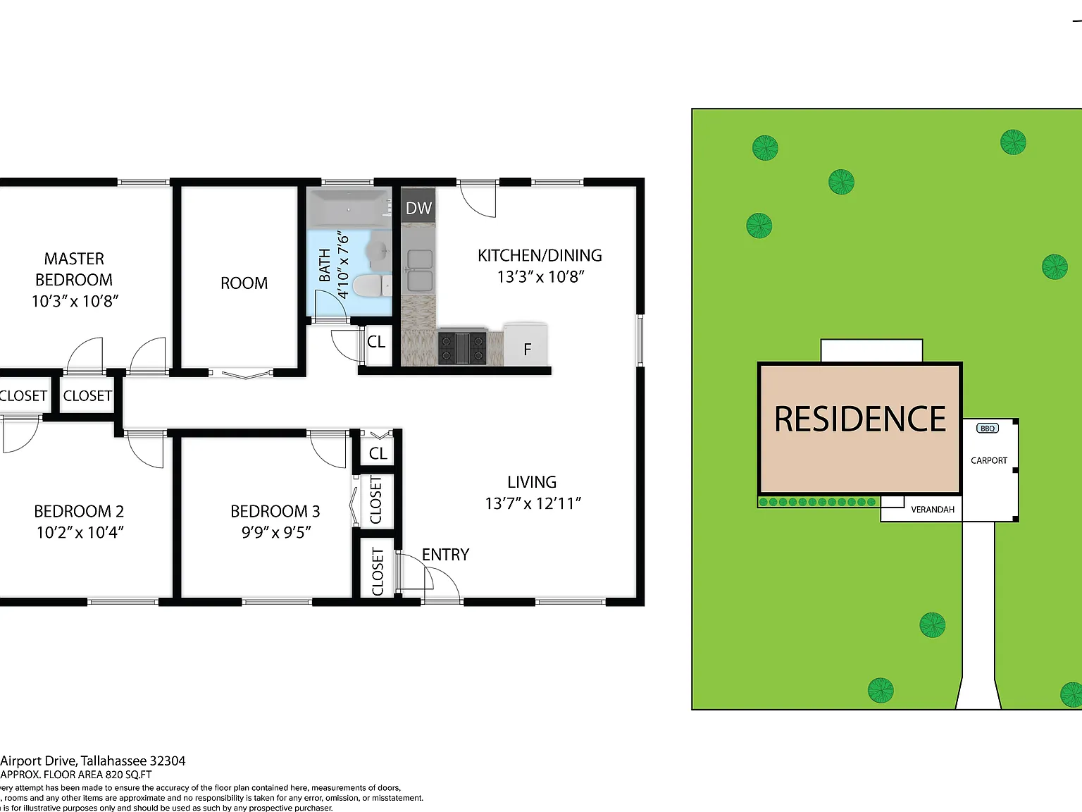 3 bed, 1200 sqft, $1,450 — Photo 4