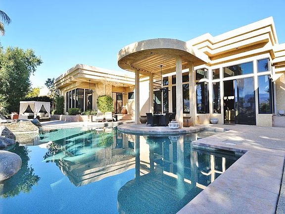 Rear of home.