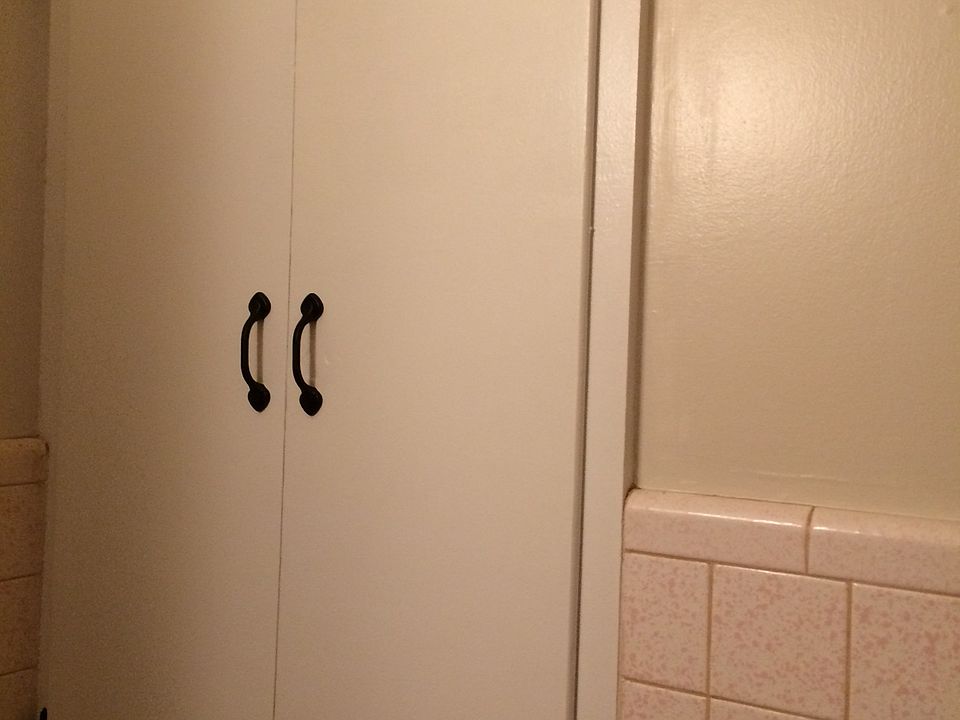 Linen Closet in Bathroom