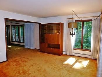 Separate living room offers an extra space for relaxing and entertaining.