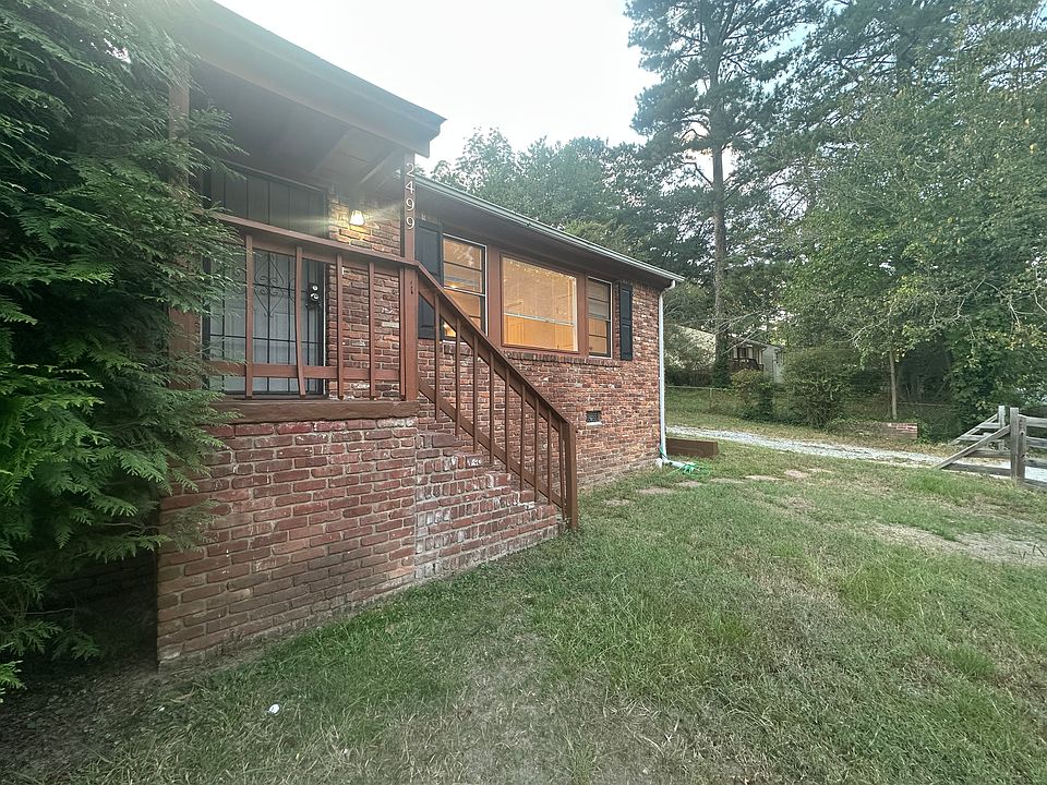 Front side of the house