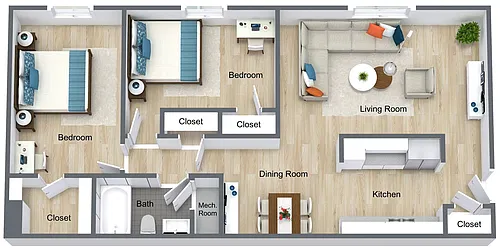Floor plan 2A