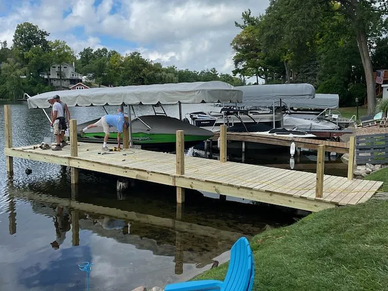 New 8'x40' Dock