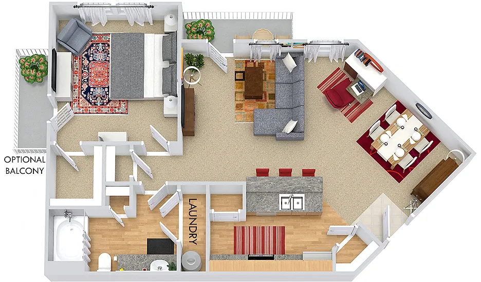 Floor plan Elliot I