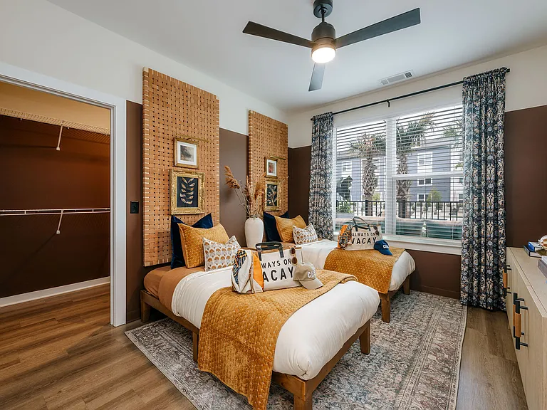 Secondary Bedroom with Large Closet