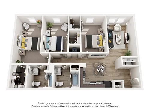 Floor plan C4