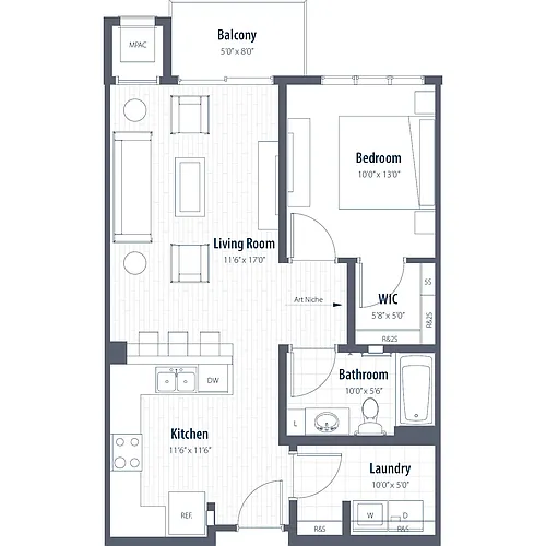 Floor plan Root