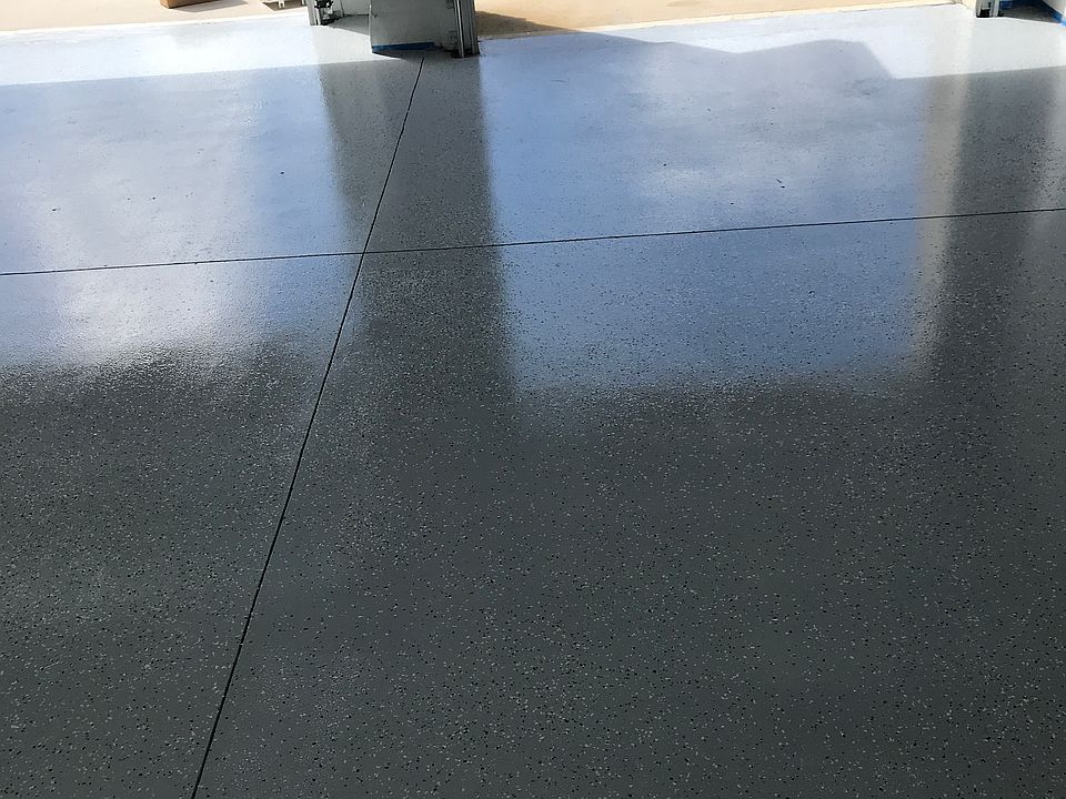 Painted Garage floor
