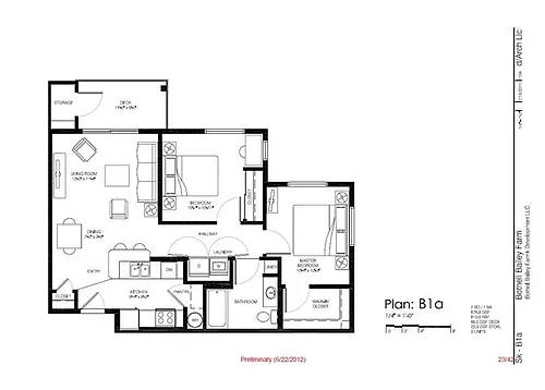 Floor plan 2B1A