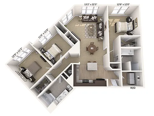 Floor plan C3