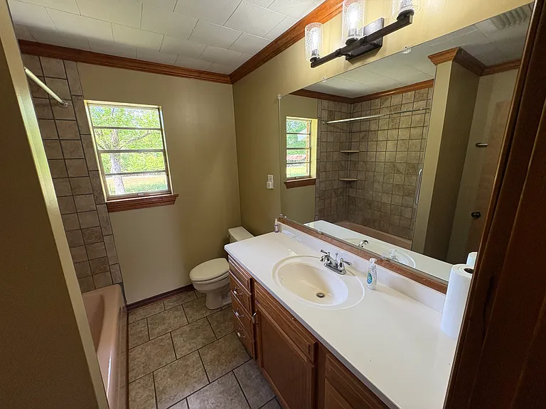2nd bathroom in hallway