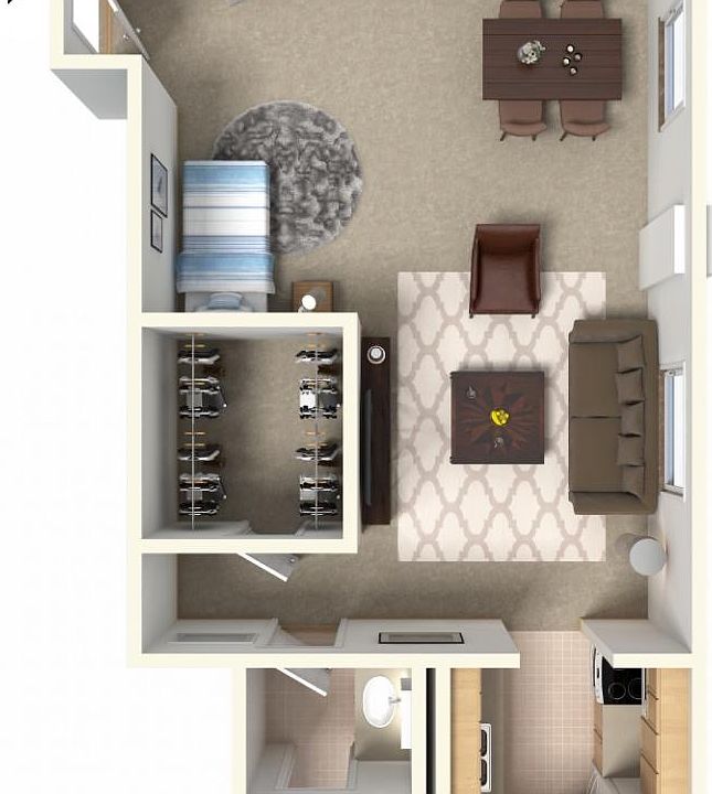 551 Square Feet!
