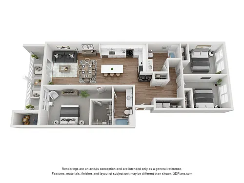 Floor plan D1