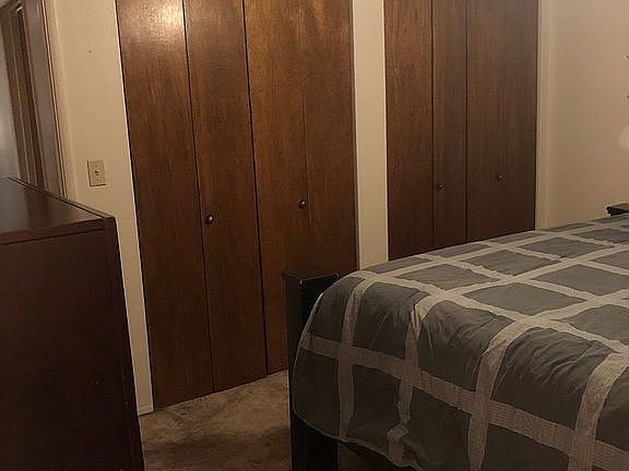 Master bedroom closets