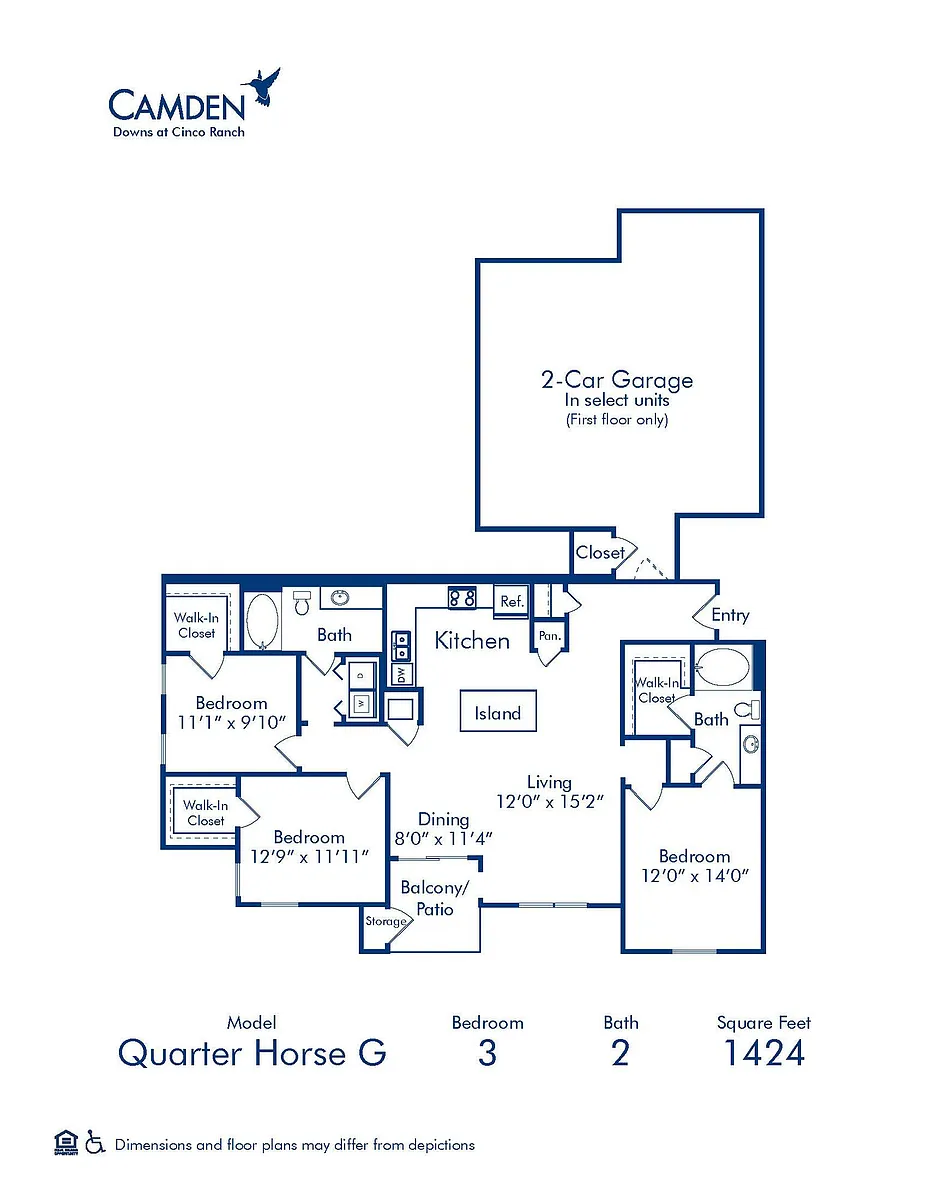 Floor plan Quarterhorse G