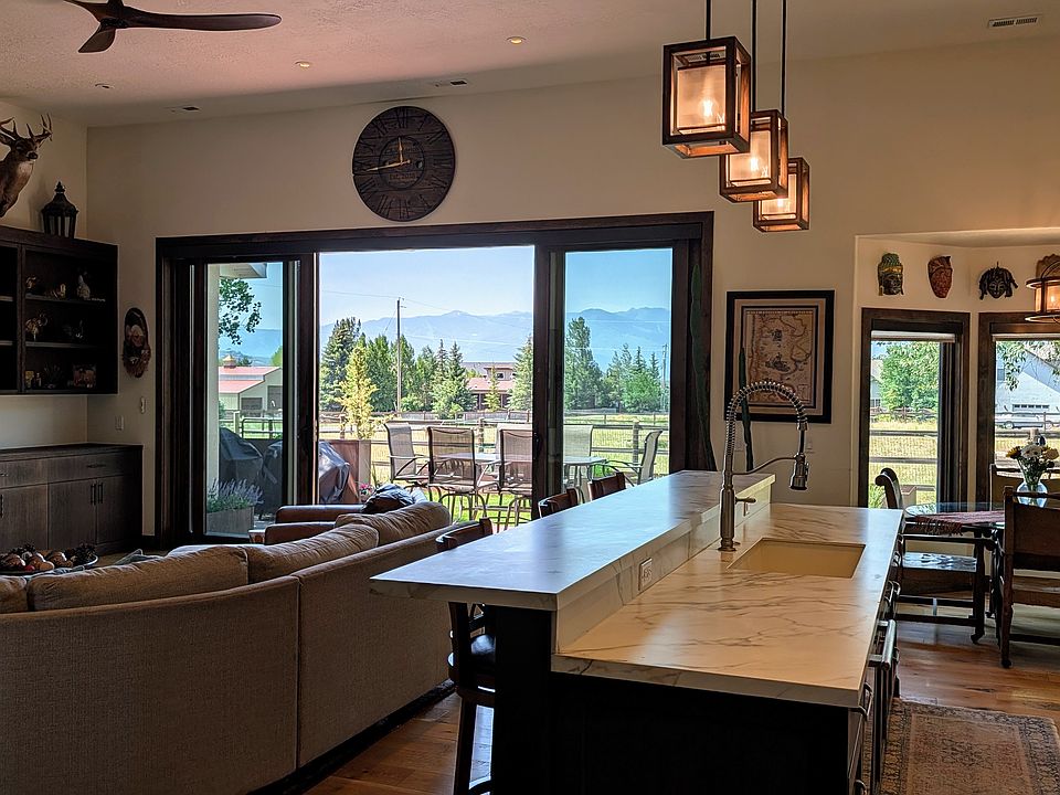 Living Room and Kitchen Area