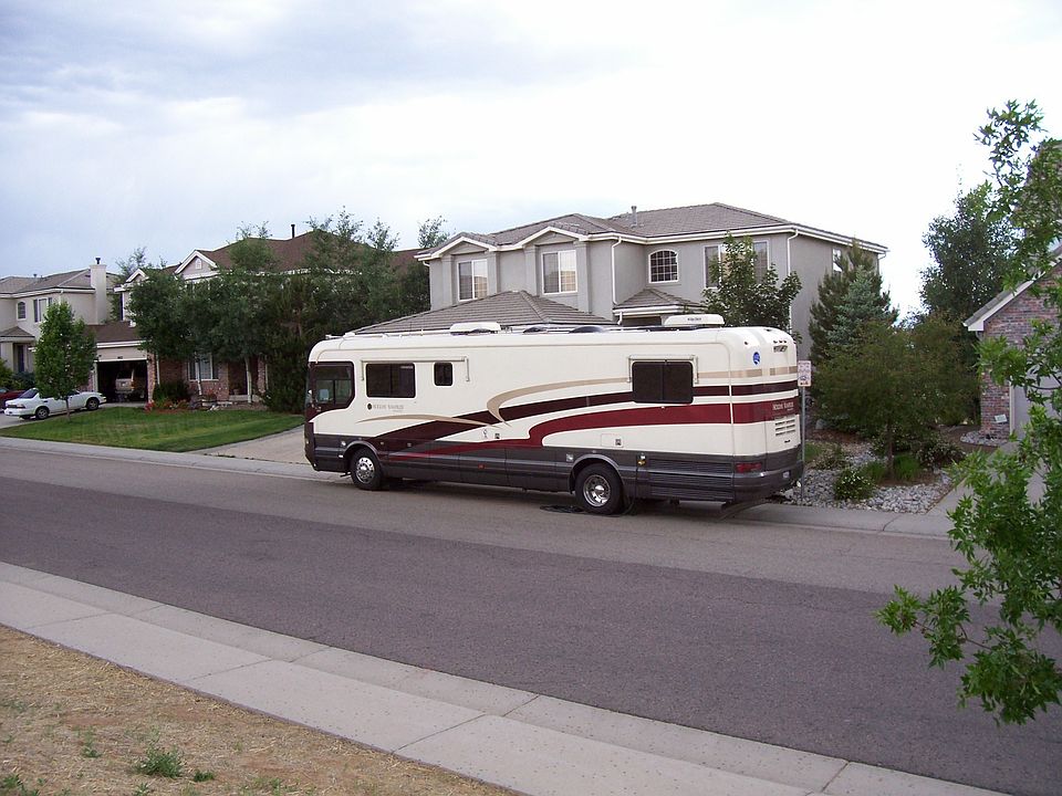 Motor Home in Front of 9449 Lark Sparrow Drive