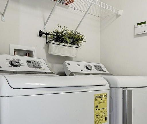 Washer and Dryer Room