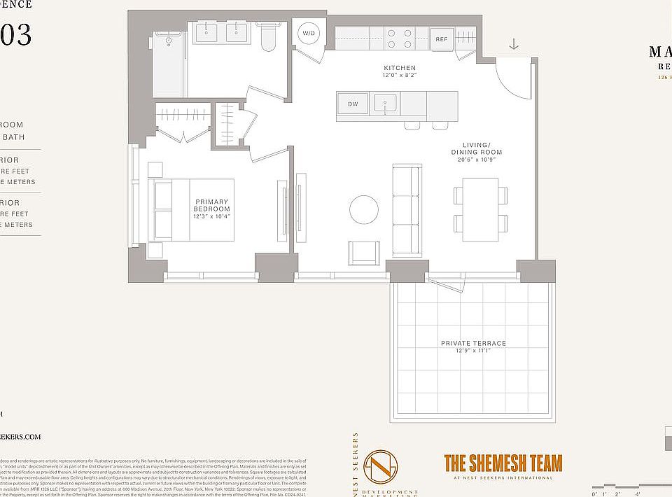 2nd image of 126 E 57th St #1603