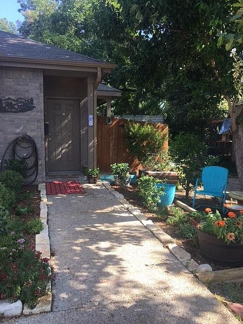 Front entry walkway