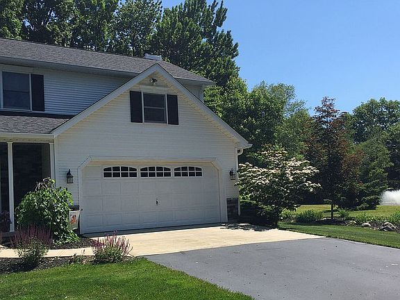 Looking towards the pond