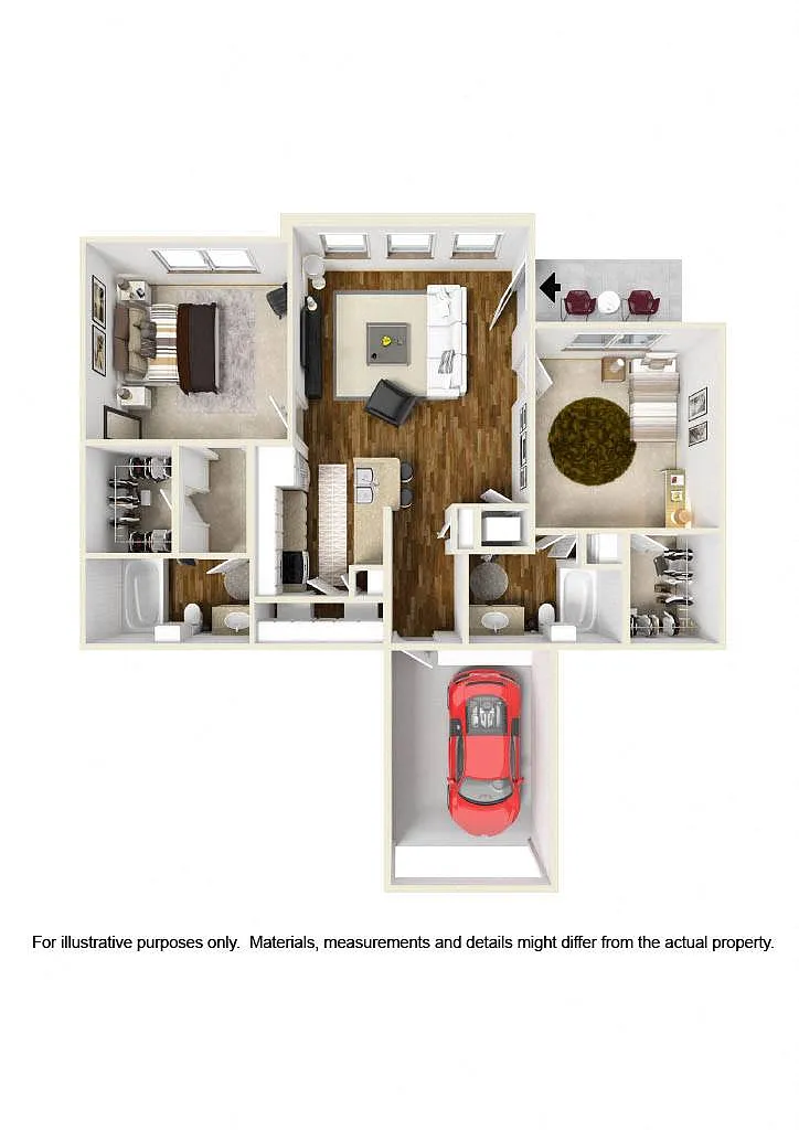 Floor plan The Fury