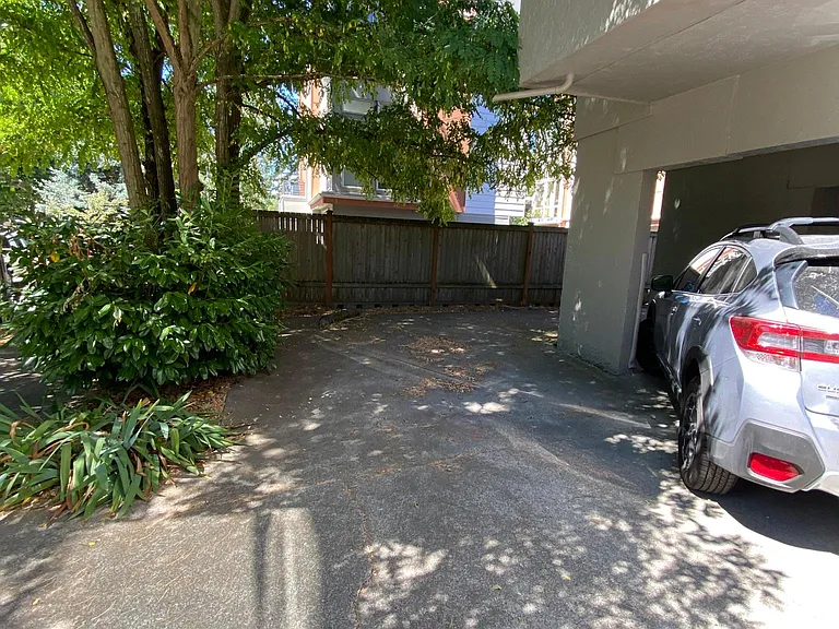 Small (FREE) carport parking space included!