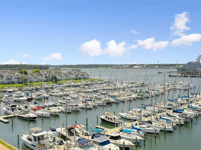 View of marina