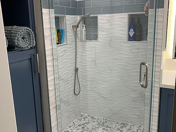 Master bathroom shower