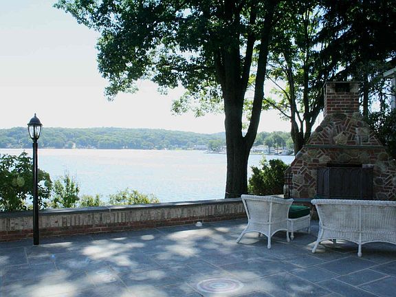 Terrace with a view  You won't believe how delightful this setting really is.
