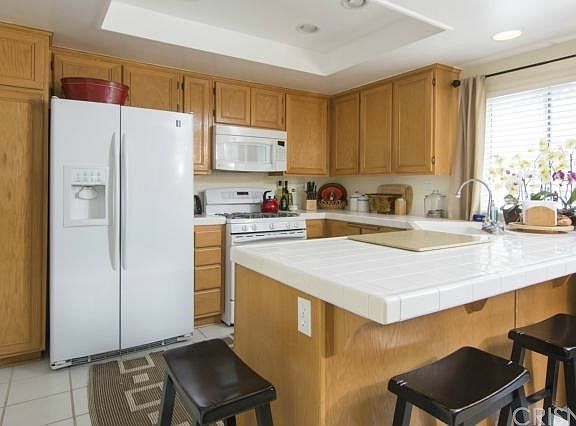 Kitchen with newer appliances